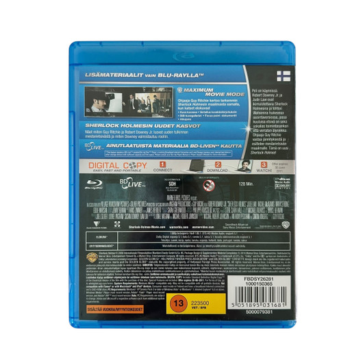 Blu-ray, Sherlock Holmes