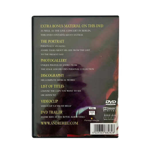 DVD, André Rieu - A Dream Come True