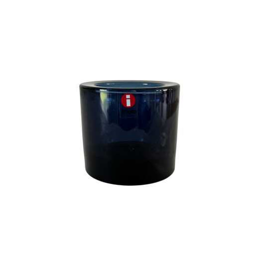 Kynttilälyhty Iittala Kivi, mustikansininen