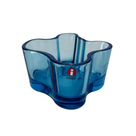 Kynttilälyhty Iittala Aalto, siniturkoosi