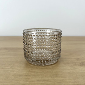 Kynttilälyhty Iittala Kastehelmi, väliväri pellava