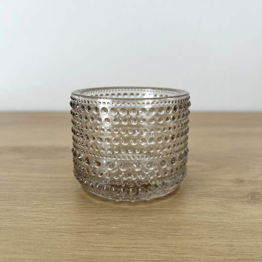 Kynttilälyhty Iittala Kastehelmi, väliväri pellava