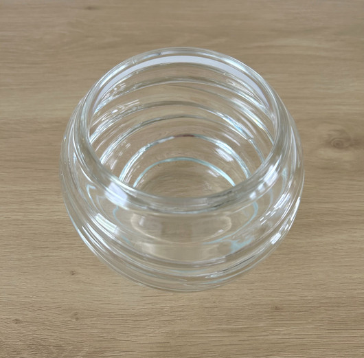 Lasimaljakko, pyöreä