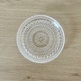 Kahvikuppi ja asetti, Iittala Kastehelmi - kirkas