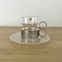 Tsaikka lasi, Iittala - hopea