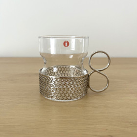 Tsaikka lasi, Iittala - hopea