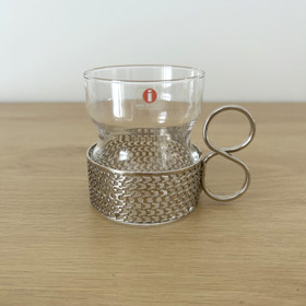 Tsaikka lasi, Iittala - hopea