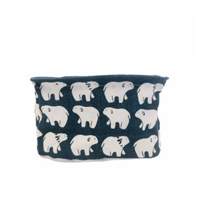 Kankainen säilytyskori, jääkarhu