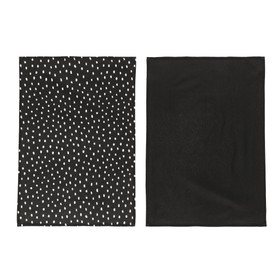 Keittiöpyyhe, 2 kpl - musta
