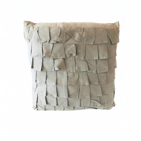 Koristetyyny, röyhelö - beige