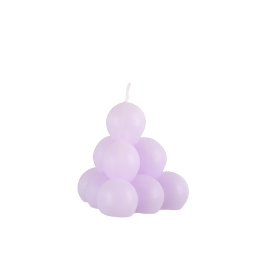 Kuplakynttilä, pyramidi - lila