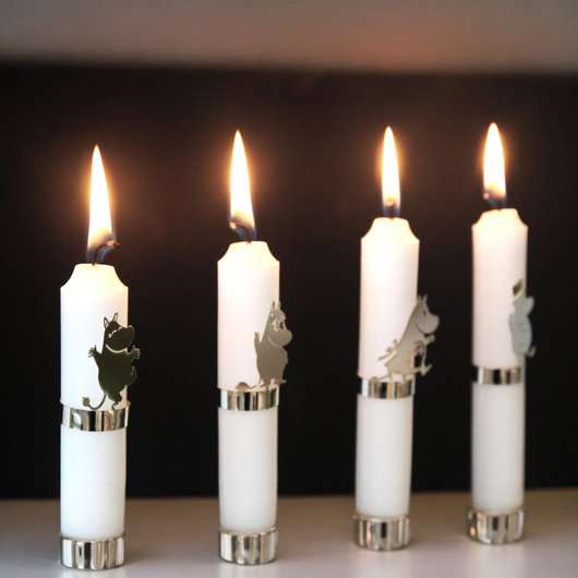 Kynttiläkoriste Muumi, 4 kpl