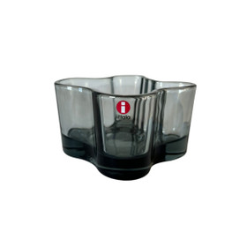 Kynttilälyhty Iittala Aalto, harmaa