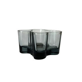 Kynttilälyhty Iittala Aalto, harmaa