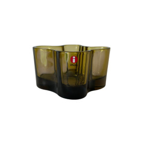 Kynttilälyhty Iittala Aalto, oliivi