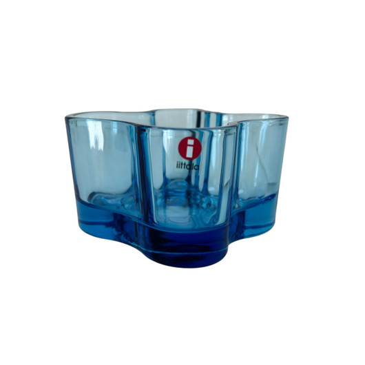 Kynttilälyhty Iittala Aalto, siniturkoosi
