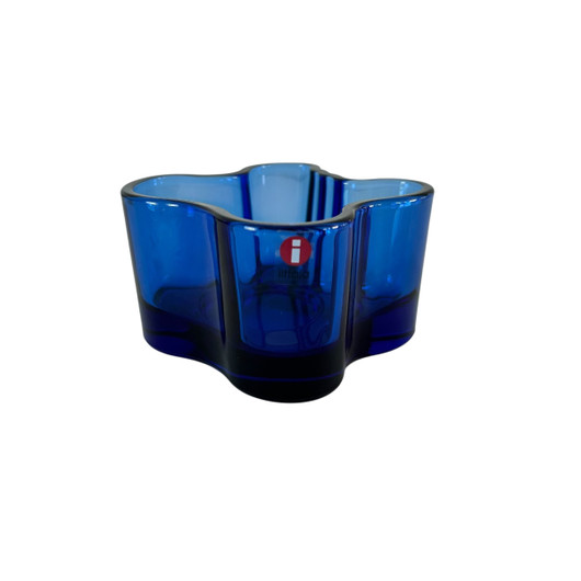 Kynttilälyhty Iittala Aalto, ultramariininsininen