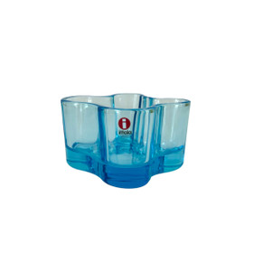 Kynttilälyhty Iittala Aalto, vaaleansininen