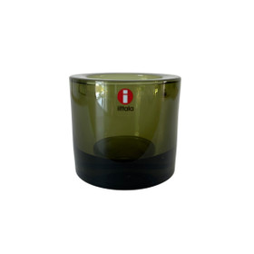 Kynttilälyhty Iittala Kivi, sammalenvihreä