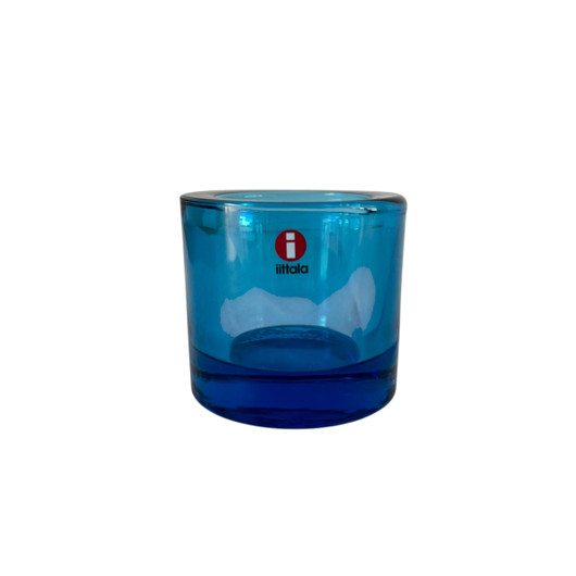Kynttilälyhty Iittala Kivi, siniturkoosi