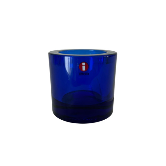 Kynttilälyhty Iittala Kivi, ultramariininsininen