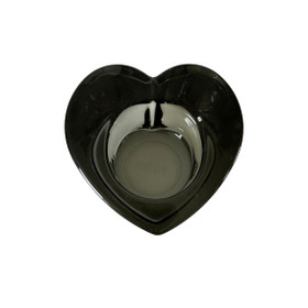 Kynttilälyhty, Pentik Sydän - harmaa