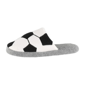 Lasten aamutossut, jalkapallo - harmaa