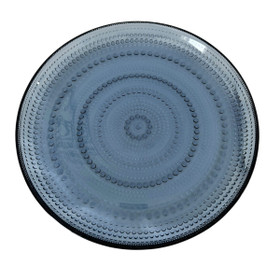 Lautanen 25 cm, Iittala Kastehelmi - harmaa