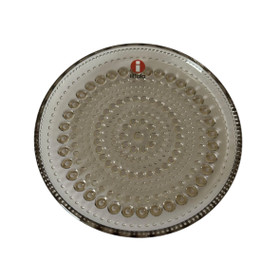 Lautanen 10 cm, Iittala Kastehelmi - pellava