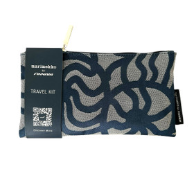 Meikkipussi ja silmälaput, Marimekko for Finnair - Joonas sininen