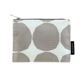 Meikkipussi, Marimekko Pienet kivet - beige
