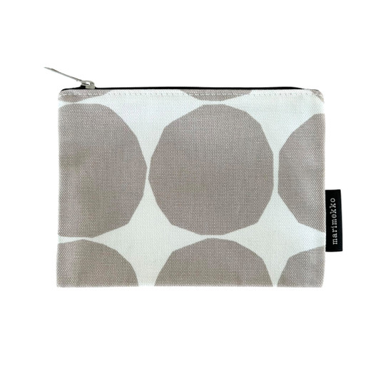 Meikkipussi, Marimekko Pienet kivet - beige