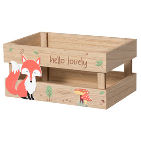 Puinen säilytyslaatikko, Kettu