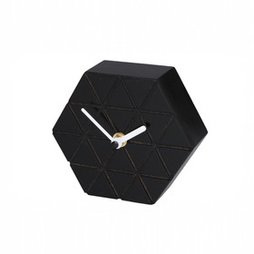 Pöytäkello, musta