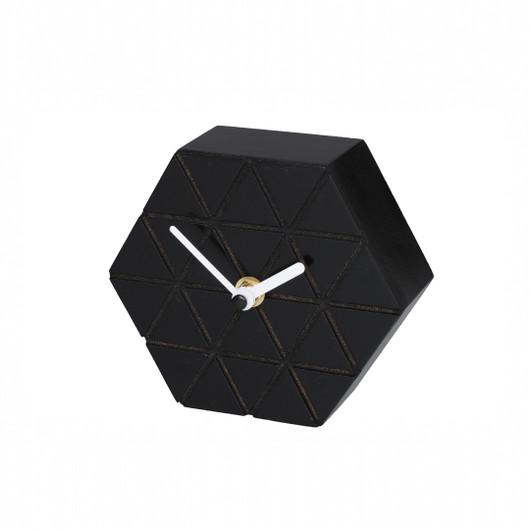 Pöytäkello, musta