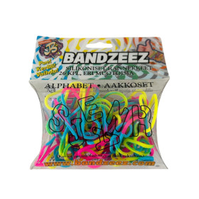 Silikoniset rannekkeet, aakkoset