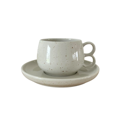 Teekuppi ja asetti, Pentik Halla