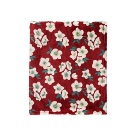 Torkkupeitto, kukka - punainen