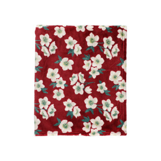 Torkkupeitto, kukka - punainen