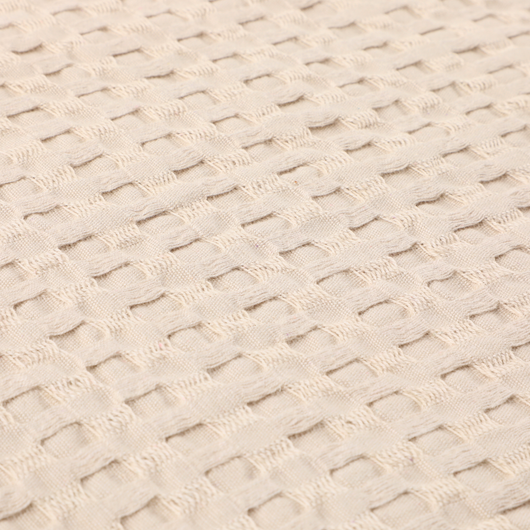 Päiväpeitto vohveli 250 cm x 250 cm - beige