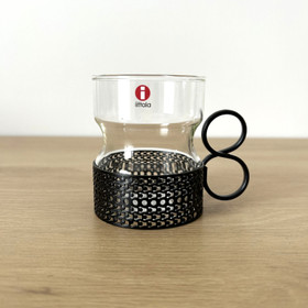 Tsaikka lasi, Iittala - musta
