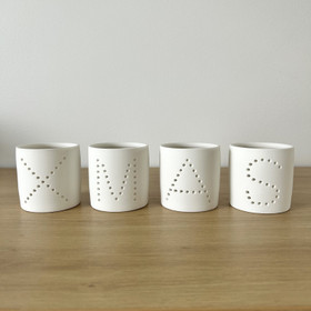 Tuikkukipot 4kpl, XMAS