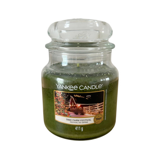 Tuoksukynttilä, Yankee 411g - Tree Farm Festival