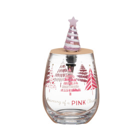 Viinilasi ja pullonsulkija, Pink