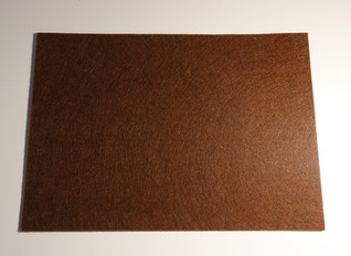 Huopa 3 mm, tummanruskea