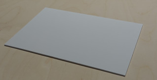 Kapalevy 20 x 30 cm, 3 mm