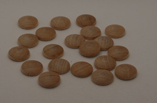 Puunappi 20 mm, 20 kpl