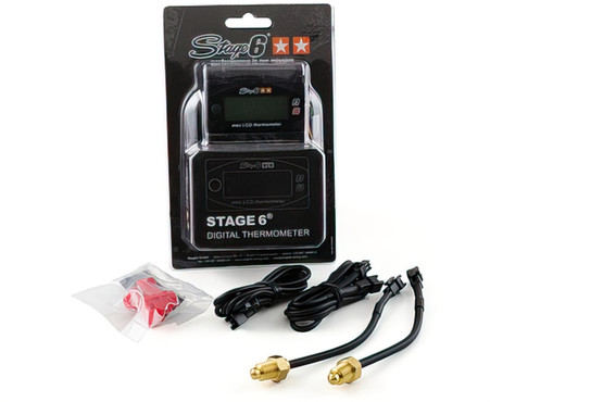 Stage6 MKII lämpömittari, musta