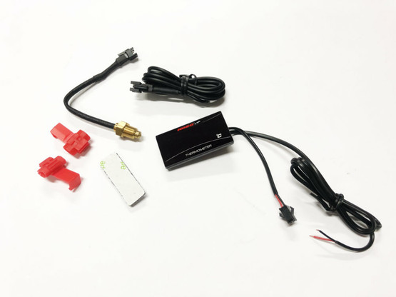 Koso Super Slim LED lämpömittari 0-120°C, sininen