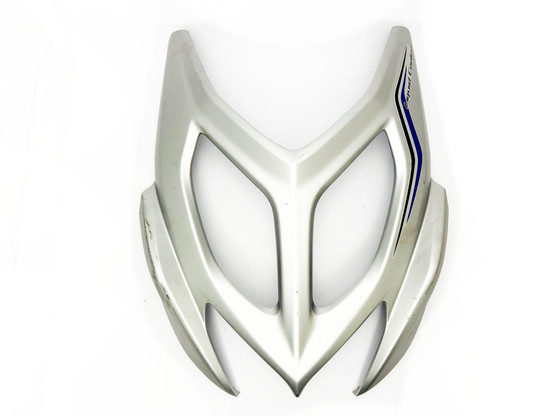 Etukate, vaalean harmaa Yamaha Aerox 13-> PURKU